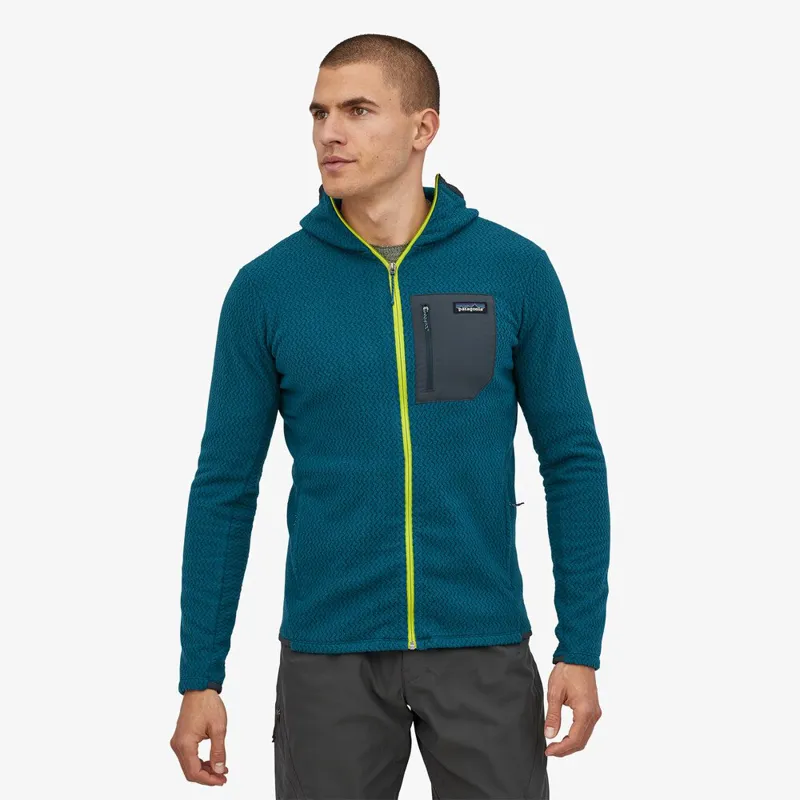 Patagonia Men's R1 Air Full-Zip Hoody - Crater Blue-1